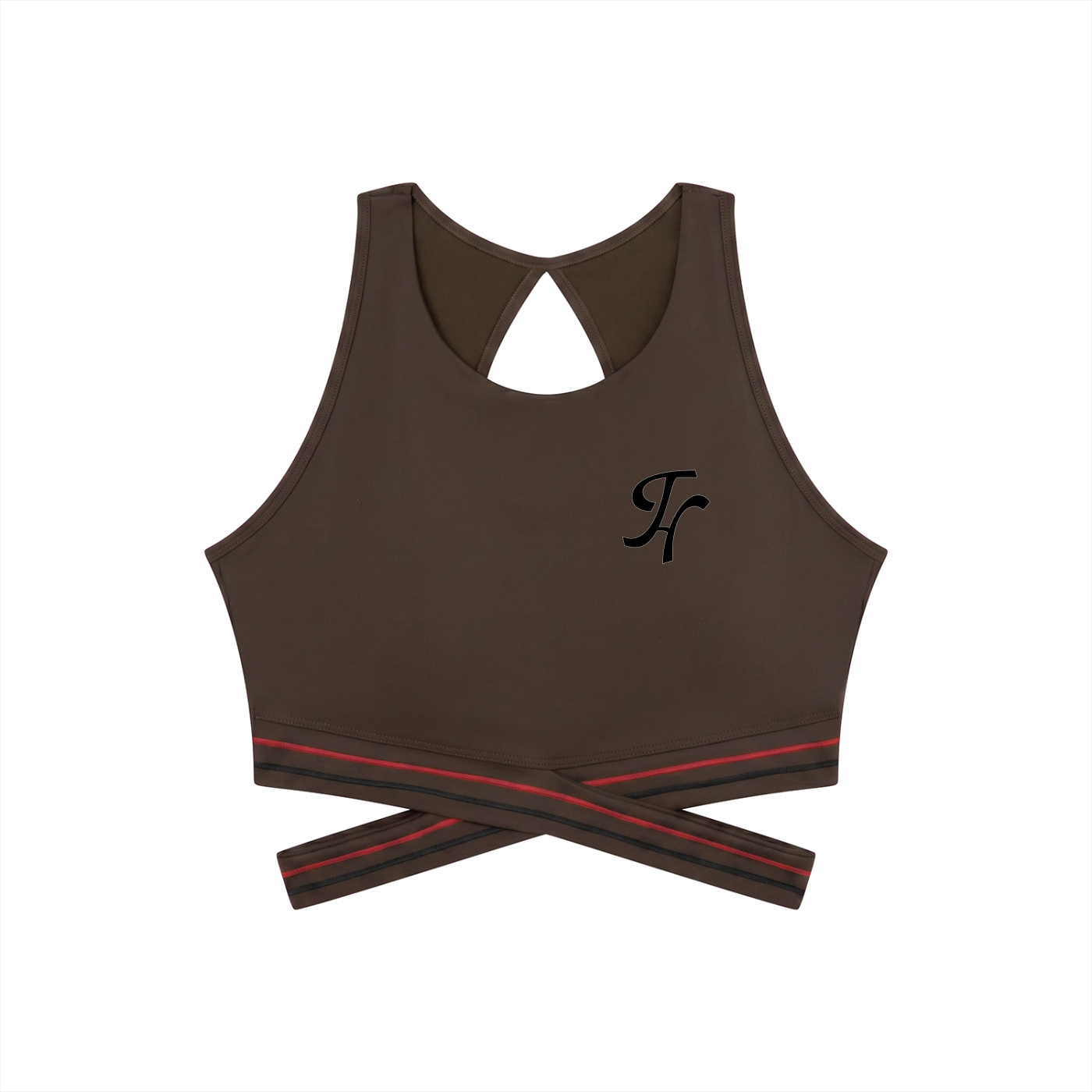 Women’s Criss-Cross Band Sports Bra